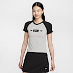 ナイキ スポーツウェア チル ニット ウィメンズ グラフィック Tシャツ ナイキ スポーツウェア チル ニット ウィメンズ スリム